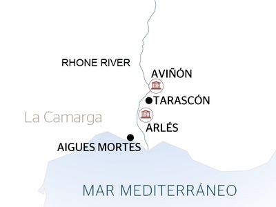 Anne Marie christmas makret cruising map